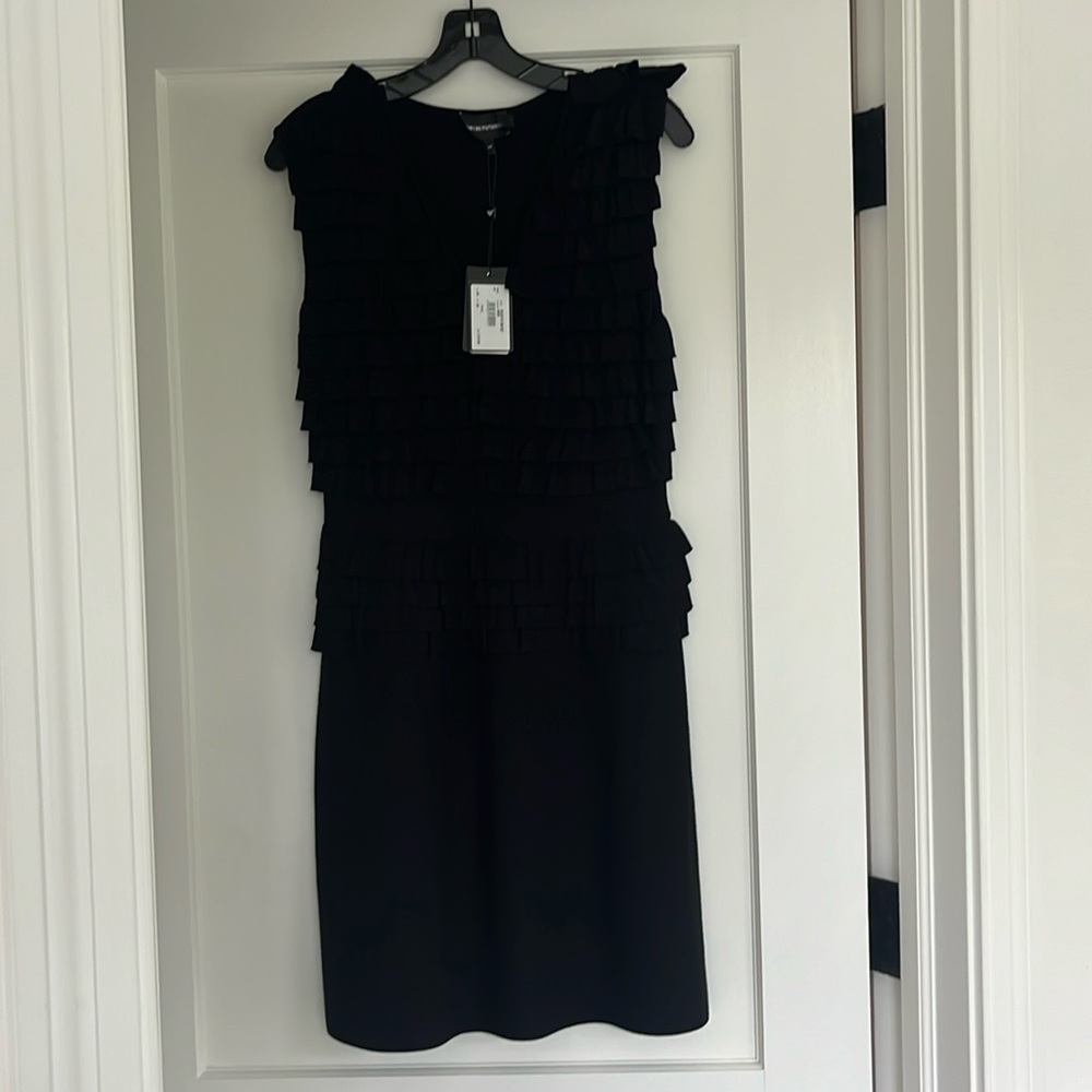 Beautiful black sleaveless dress perfect for special occasion